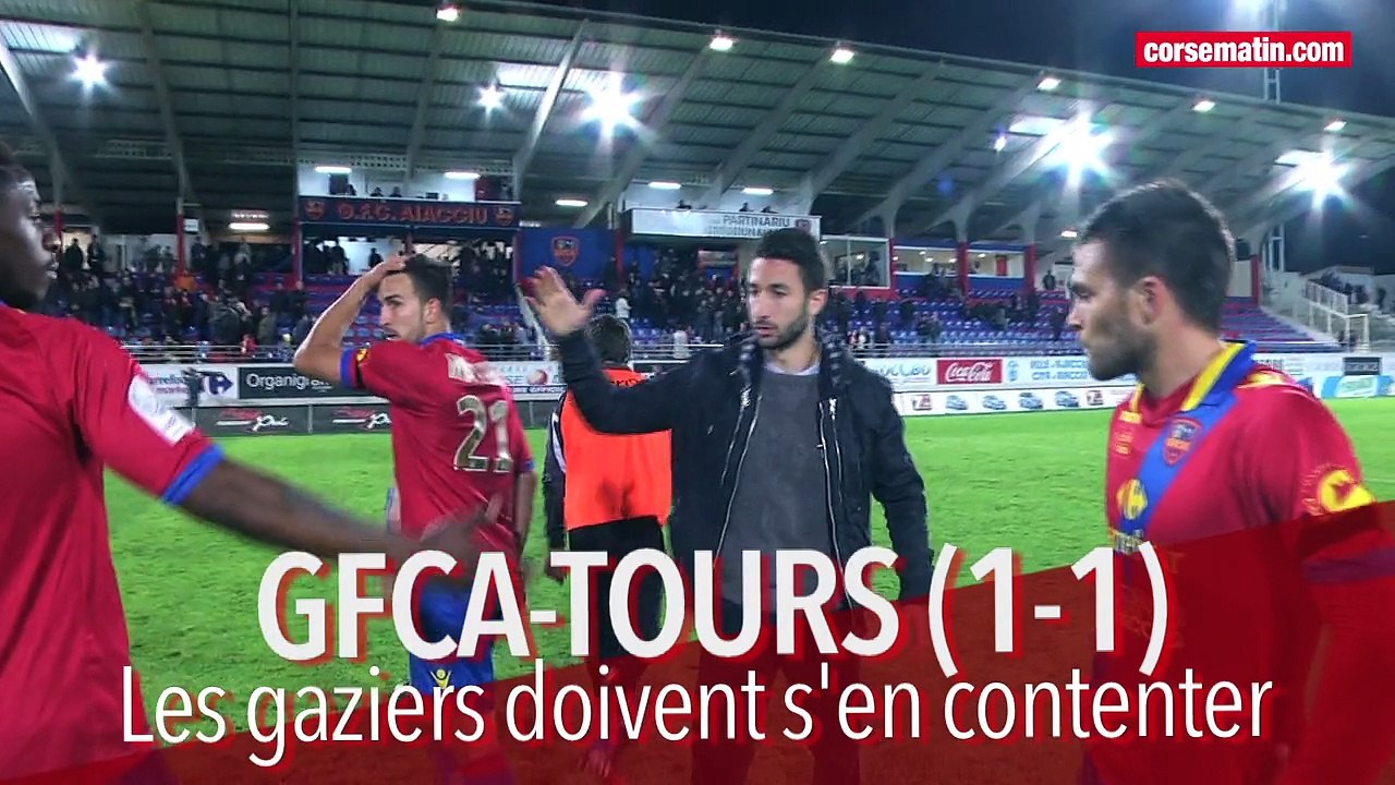 GFCA-TOURS (1-1) : les gaziers doivent s'en contenter