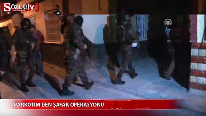 Narkotim'den şafak operasyonu
