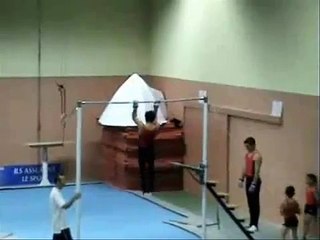 chute barre fixe