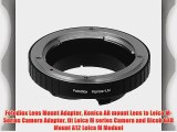 Fotodiox Lens Mount Adapter Konica AR mount Lens to Leica M-Series Camera Adapter fit Leica