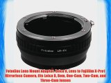 Fotodiox Lens Mount Adapter Leica R Lens to Fujifilm X-Pro1 Mirrorless Camera fits Leica R