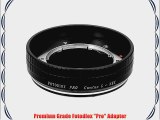 Fotodiox Pro Lens Adapter Contax G Lens to Sony Alpha Nex E-Mount Camera Lens Mount Adapter