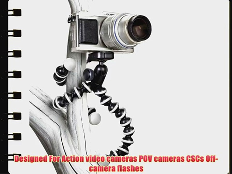 Joby GorillaPod Hybrid Flexible Tripod (Gray) for Compact System Cameras and for Action Cameras