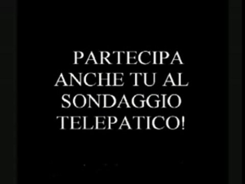 SONDAGGIO TELEPATICO TIMOTEO NANDO