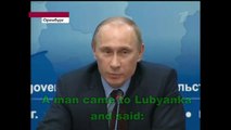 Vladimir Putin tells Russian American spy kgb anecdote joke
