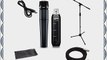 Shure SM57 USB Microphone Bundle with X2U XLR-to-USB Audio Interface MIC Boom Stand and XLR