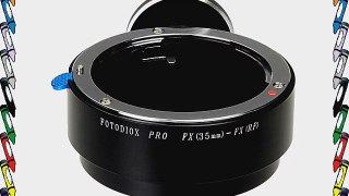 Fotodiox Pro Lens Mount Adapter Fuji Fujica 35mm X Mount (FX35 FX) Lenses to Fujifilm X-Series