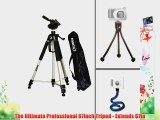 Home and Travel Photo Kit. Mini Tripo   Flex. Monopod and Tripod for Canon Rebel T1i (500D)