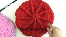 1 DE 4 COMO TEJER GORRO BOINA CON VISERA GANCHILLO CROCHET