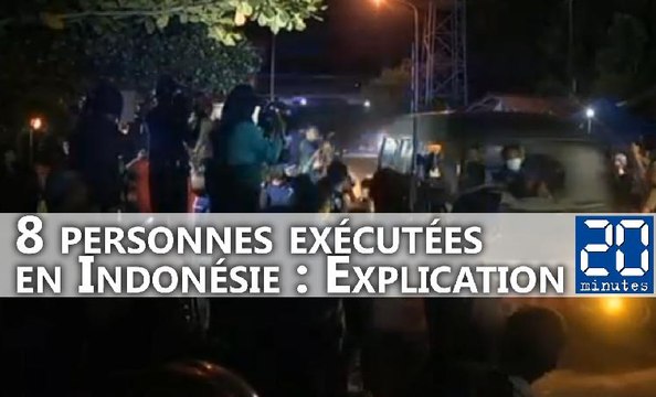 L'Indonésie a exécuté huit condamnés à mort, dont sept étrangers : explication