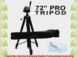 Professional 72-inch TRIPOD FOR All Canon Sony Nikon Samsung Panasonic Olympus Kodak Fuji Cameras