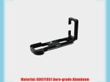 FITTEST Quick Release L Plate Bracket Hand Grip for Fuji X-T1 / Arca-swiss Compatible