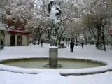 Ciudad Real bajo la nieve