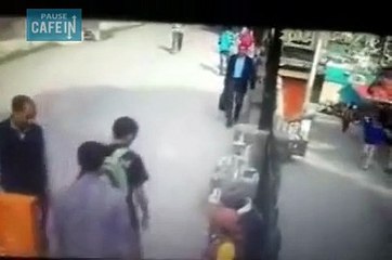 Ce singe répond, de la plus belle des façons, à un doigt d'honneur