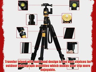 AFAITH? Professional Portable Magnesium Aluminium Alloy Tripod Monopod