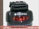 Polaroid Automatic Motorized Pan Head With Wireless Remote Control For SLR Cameras