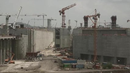 Instalada la última compuerta del Canal de Panamá ampliado