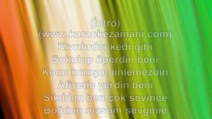 Emir - Makina - (2012) - TÜRKÇE KARAOKE