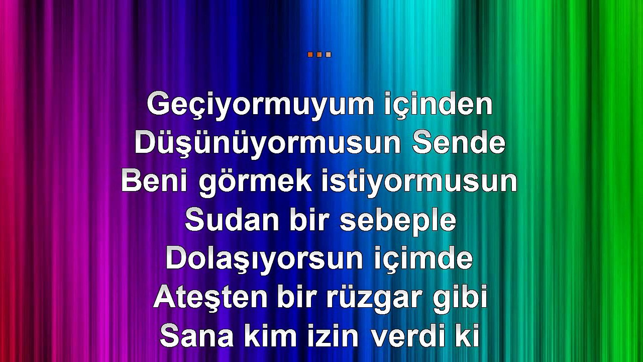 Emir & Gülşen - Sudan Sebep - (2012) - TÜRKÇE KARAOKE
