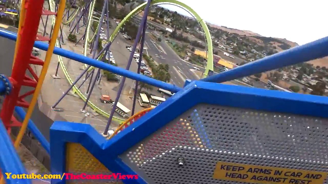 Superman Ultimate Flight! HD POV Front Six Flags Discovery Kingdom California