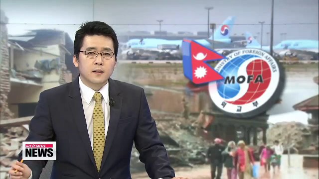 Korean gov't to send plane to Nepal to bring stranded citizens home