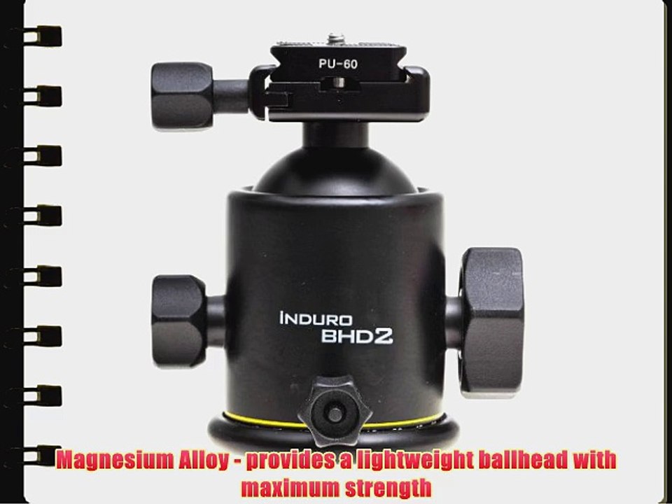 Induro BHD2 Ballhead 39.6lb Load Capacity