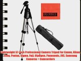 Lightweight 57-inch Professional Camera Tripod For Canon Nikon Sony Pentax Sigma Fuji Olympus