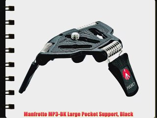 Manfrotto MP3-BK Large Pocket Support Black