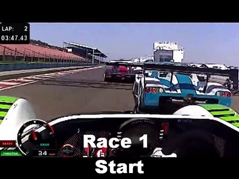 Radical SR3 onboard at Hungaroring Radical Masters with Alex Kapadia