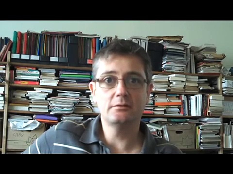 CRNI Interview of French cartoonist/editor Stéphane Charb Charbonnier, May 2012.avi
