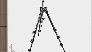 Manfrotto MK293C4-A0RC2 4 Section Carbon Tripod Kit with Quick Release Ball Head (Black)