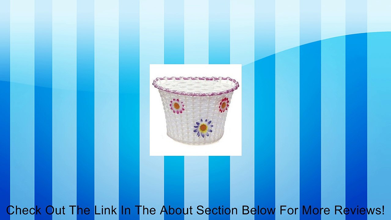Sunlite Classic Flower Basket, White Review