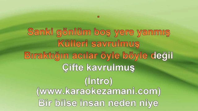 Emre Altuğ - Çifte Kavrulmuş - 2010 - TÜRKÇE KARAOKE