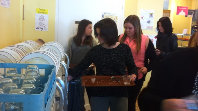 Un self anti gaspi au lycée Saint-Joseph