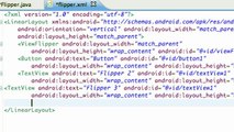 94. Android Application Development Tutorial - 94 - ViewFlipper Example