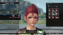 Xenoblade Chronicles X - Création avatar féminin
