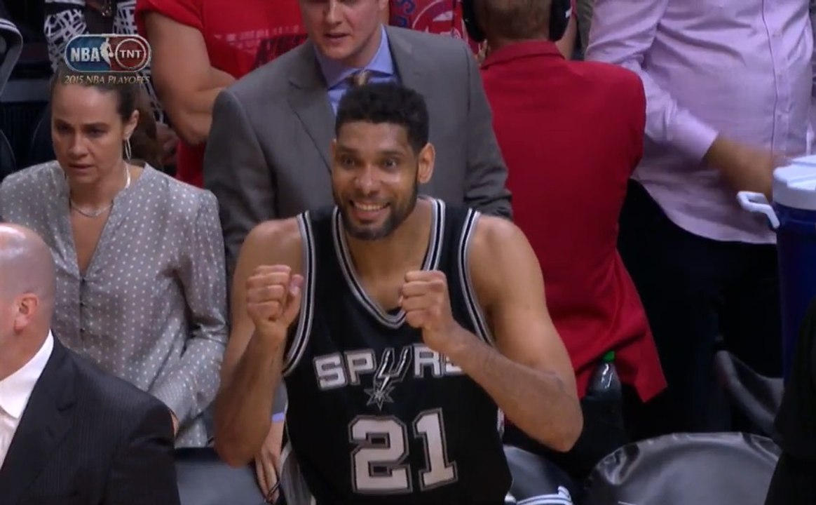 Tim Duncan joie