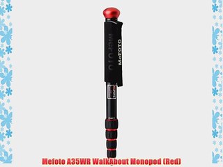 Mefoto A35WR WalkAbout Monopod (Red)