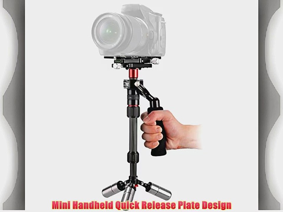 XCSOURCE? Mini Professional Carbon Fiber H3 Quick Release Plate With 1/4 3/8 Camera Mounting