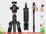 Yescom Multi-function Professional Carbon Fiber Camera Tripod Monopod with Quick Release Plate