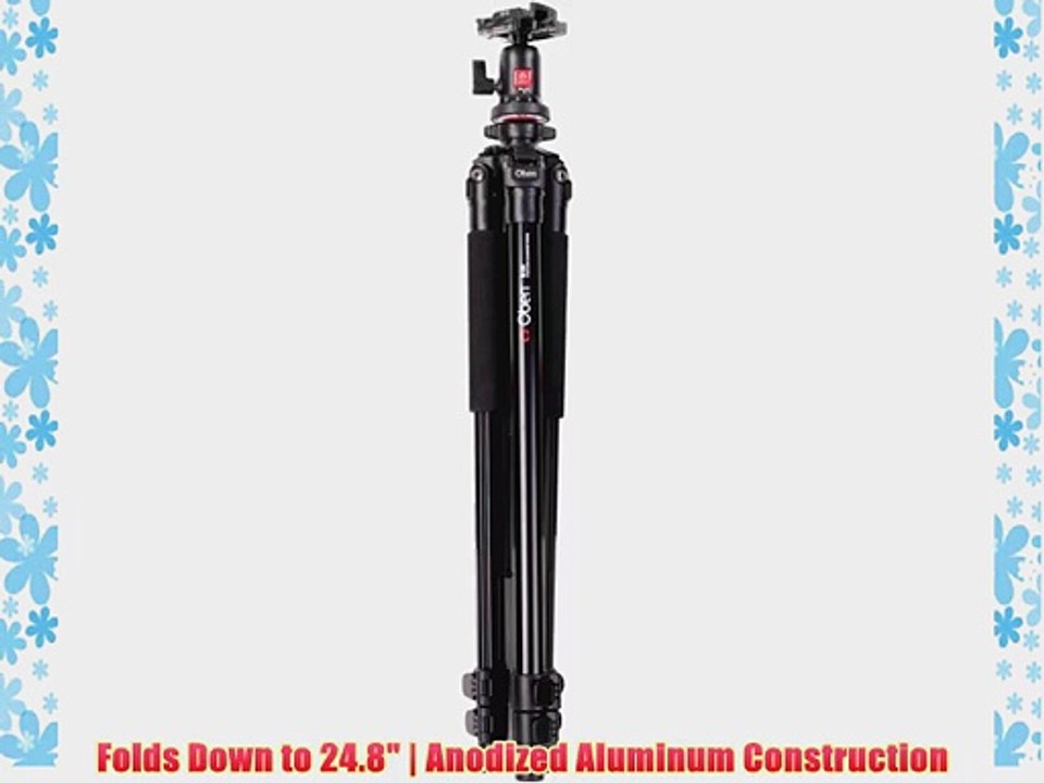 Oben AC-1341 3-Section Aluminum Tripod with BA-111 Ball Head