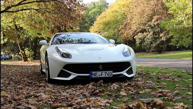 302 km/h Ride in a Ferrari F12 Berlinetta on German Autobahn