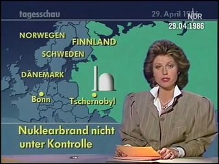Tagesschau zu Tschernobyl