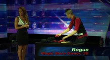 Rogue: Magician Plays Russian Roulette Game with Mel B - America's Got Talent 2014
