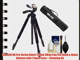 Slik 330 DX Pro Series Black Tripod 3Way Pan/Tilt Head