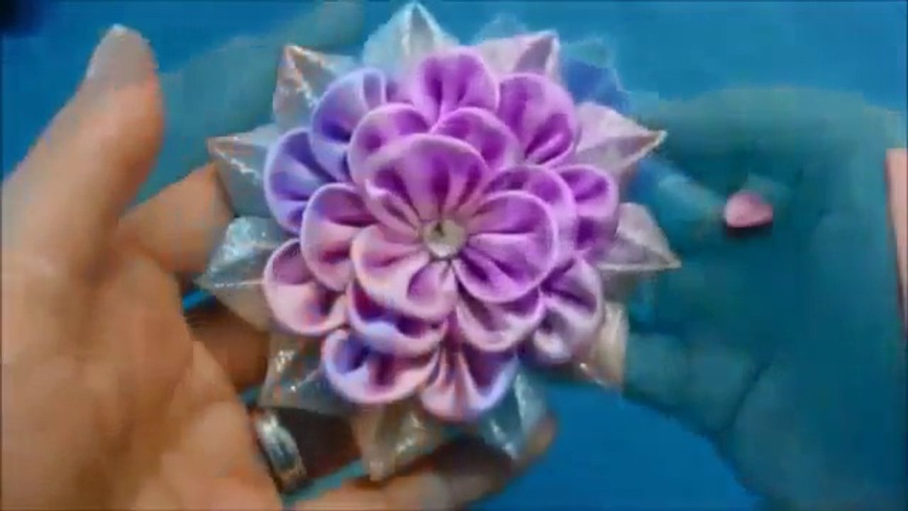 Ribbon Flower Tutorial