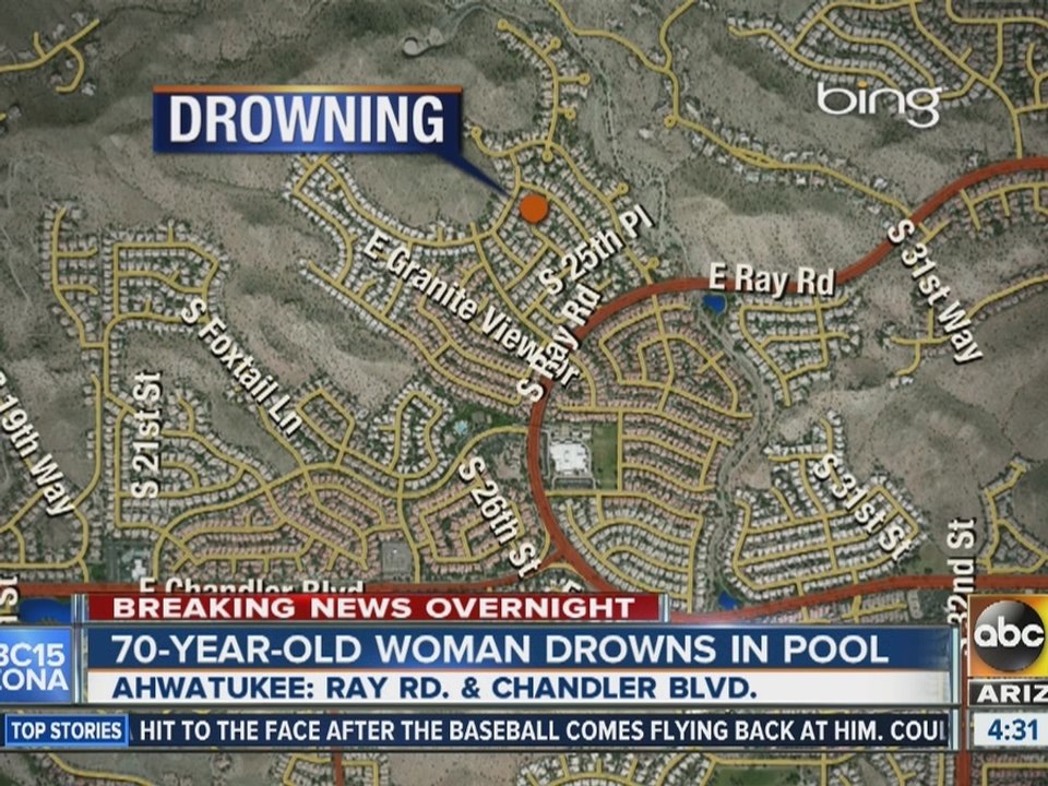 Woman drowns in Ahwatukee pool
