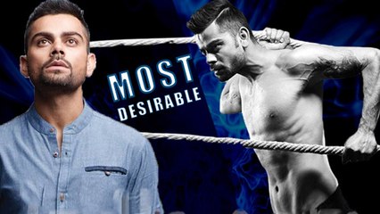 Virat Kohli Voted As The Most Desirable Man In India