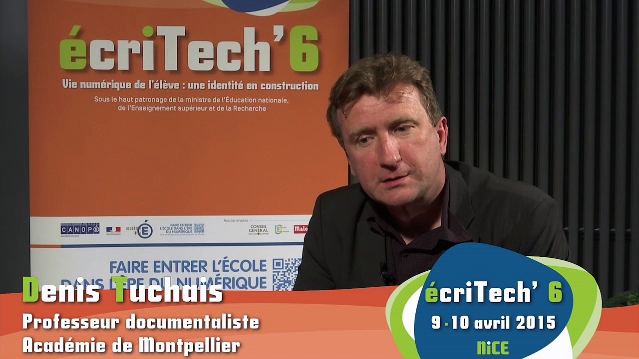 Denis Tuchais : un souhait concernant le numérique à l'École ?