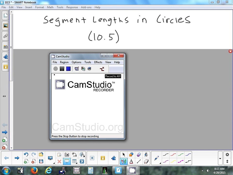 10.5 Segment Lengths in Circles 4-29-15
